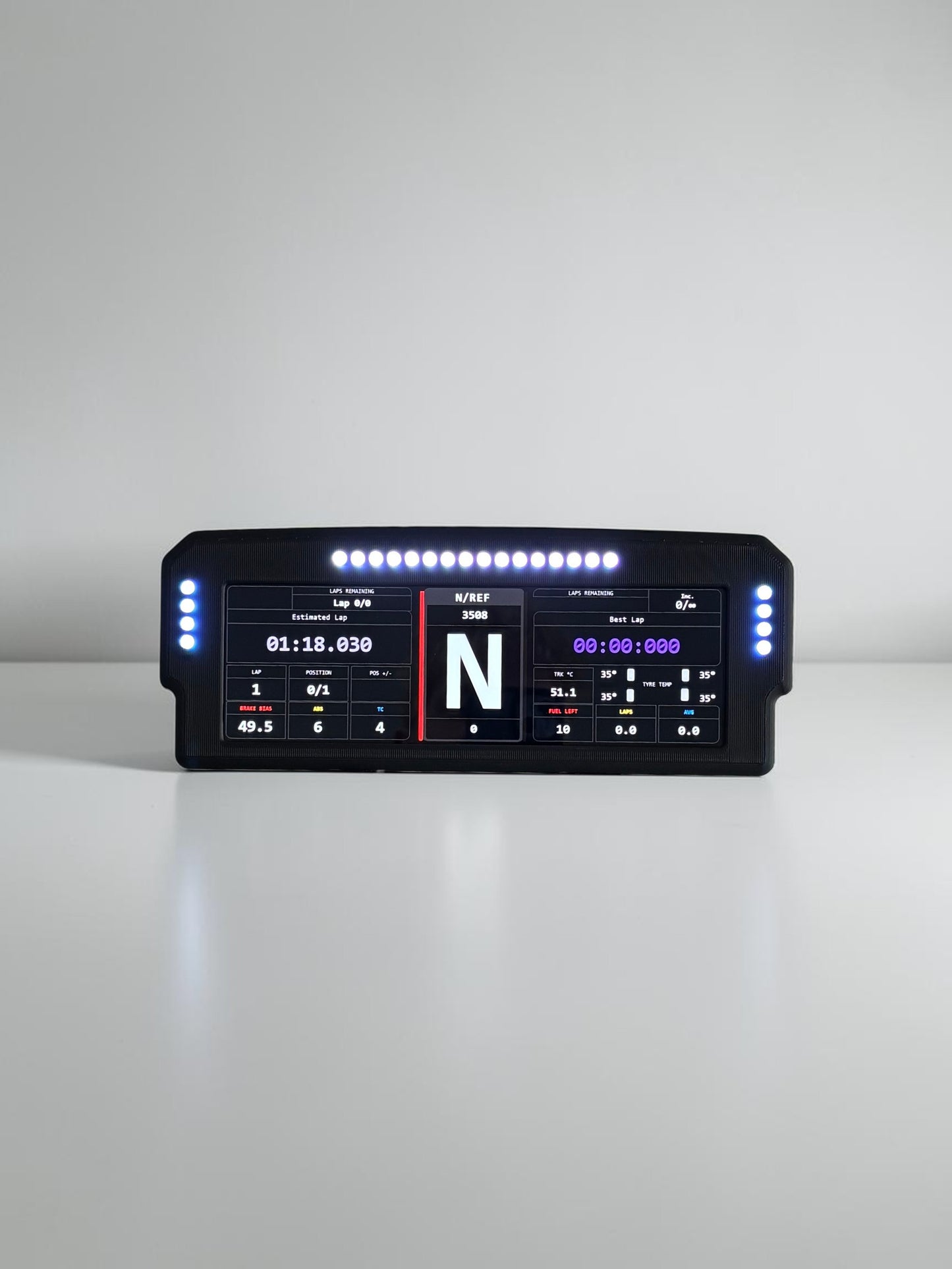 7.8" Widescreen DDU Touchscreen with 24 RPM Lights