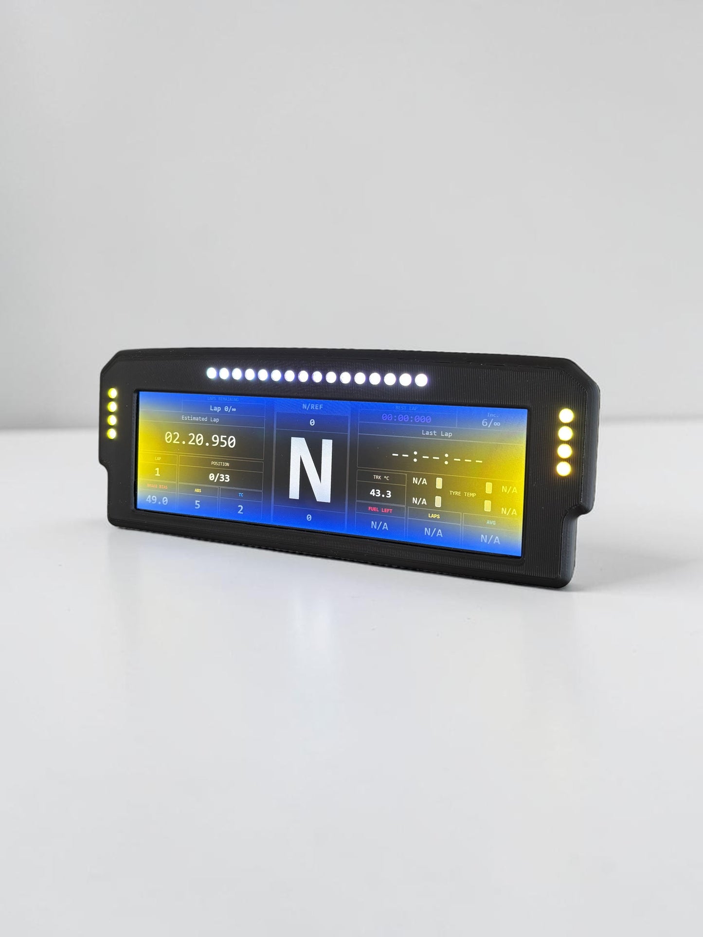 7.8" Widescreen DDU Touchscreen with 24 RPM Lights