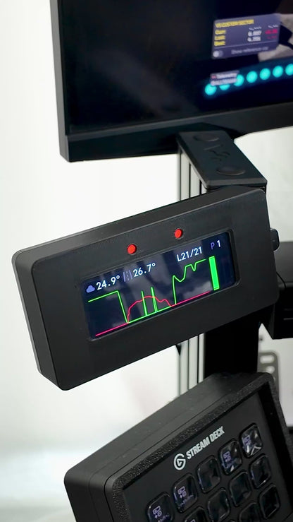 4" Lap Timer with Touchscreen