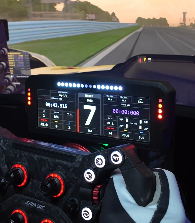 dashboard ddu sim racing simhub