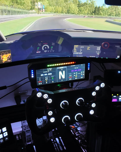 sim racing widescreen ddu, 7.8 vocore, touchscreen